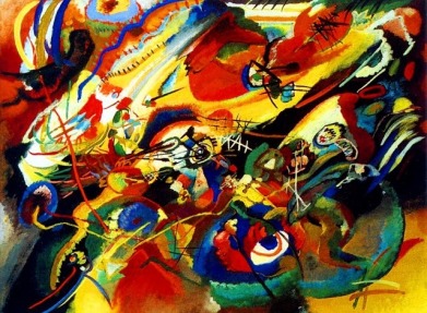 Wassily Kandinsky, Szkic kompozycji VII, 1913 r.